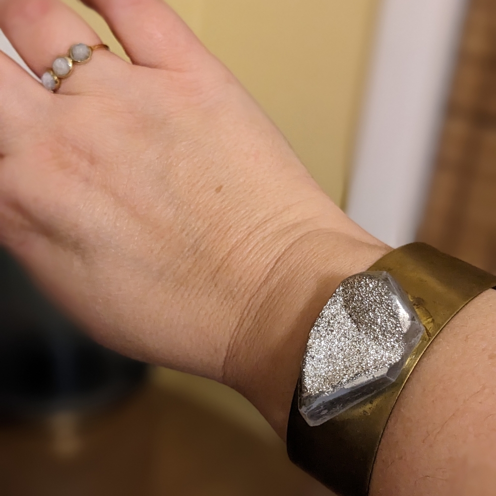 Druzy Cuff - Picture 2 of 4